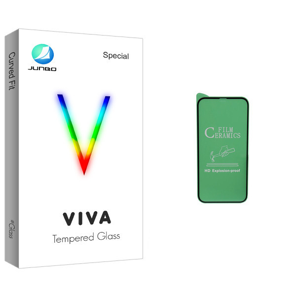 محافظ صفحه نمایش سرامیکی جانبو مدل Viva Glass مناسب برای گوشی موبایل اپل iPhone XS