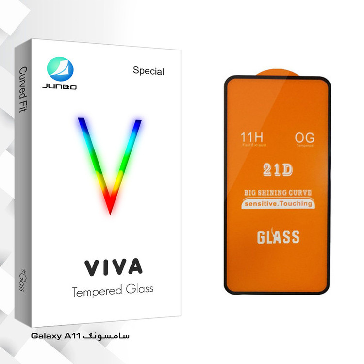 محافظ صفحه نمایش جانبو مدل Viva Glass مناسب برای گوشی موبایل سامسونگ Galaxy A11