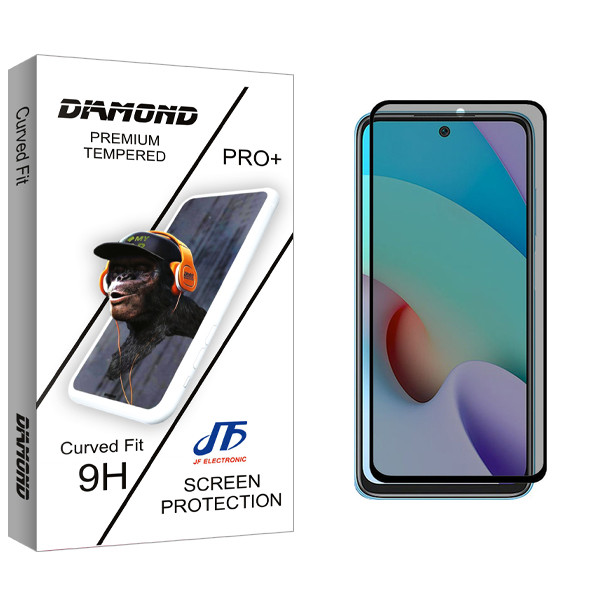 محافظ صفحه نمایش حریم شخصی جی اف مدل Diamond Pro مناسب برای گوشی موبایل شیائومی Poco M4 Pro 5G
