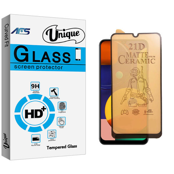 محافظ صفحه نمایش سرامیکی مات ای اف اس مدل Unique Glass مناسب برای گوشی موبایل سامسونگ Galaxy A13 5G