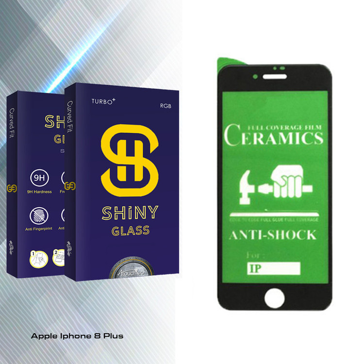 محافظ صفحه نمایش سرامیکی آتوچبو مدل Shiny Glass مناسب برای گوشی موبایل اپل Iphone 8 Plus