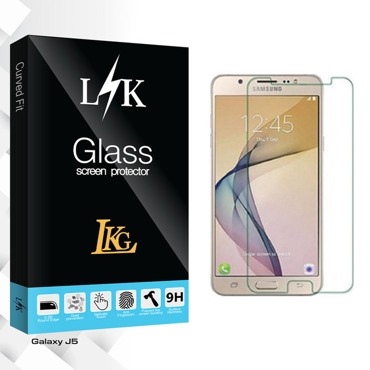 محافظ صفحه نمایش شیشه ای ال کا جی مدل LK Glass مناسب برای گوشی موبایل سامسونگ Galaxy J5
