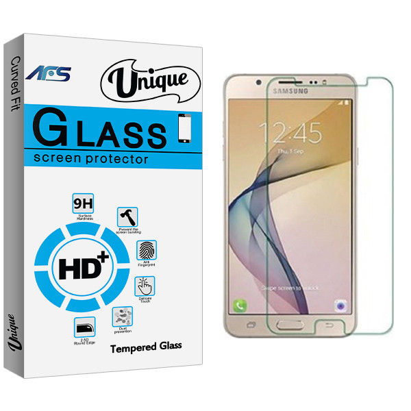 محافظ صفحه نمایش شیشه ای ای اف اس مدل Unique Glass مناسب برای گوشی موبایل سامسونگ Galaxy J7 Pro