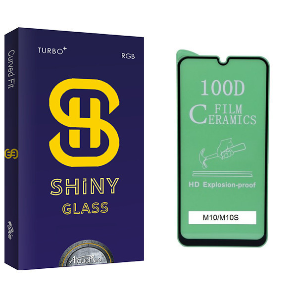محافظ صفحه نمایش آتوچبو مدل Shiny Glass مناسب برای گوشی موبایل سامسونگ Galaxy M10/M10S
