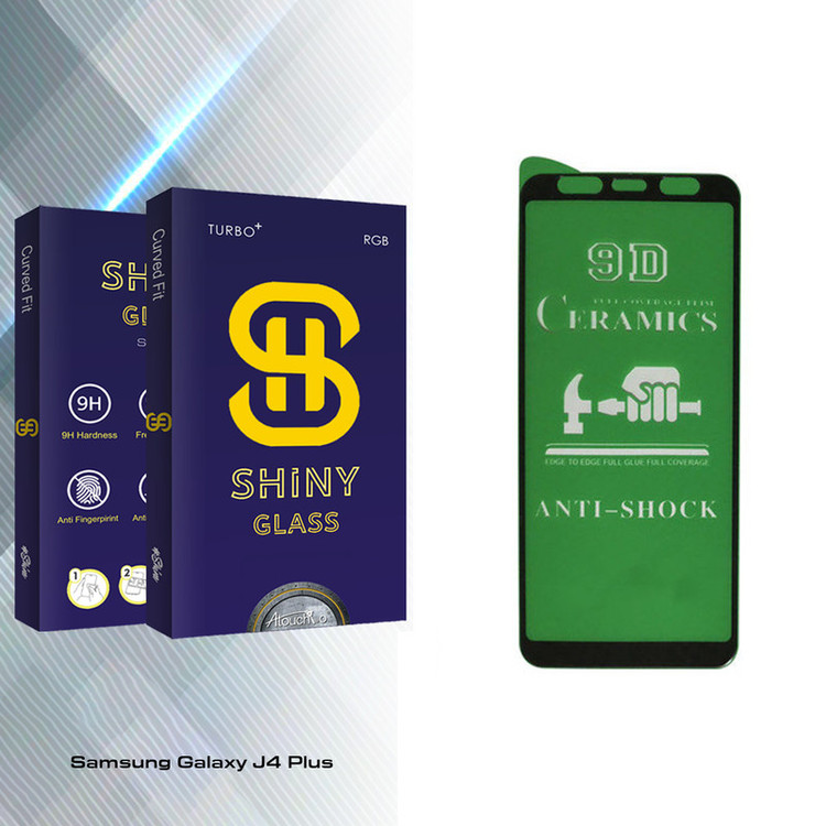محافظ صفحه نمایش سرامیکی آتوچبو مدل Shiny Glass مناسب برای گوشی موبایل سامسونگ Galaxy J4 Plus