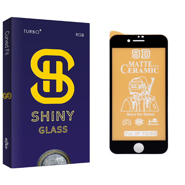 محافظ صفحه نمایش سرامیکی آتوچبو مدل Shiny Glass مناسب برای گوشی موبایل اپل IPHONE 7G/8G