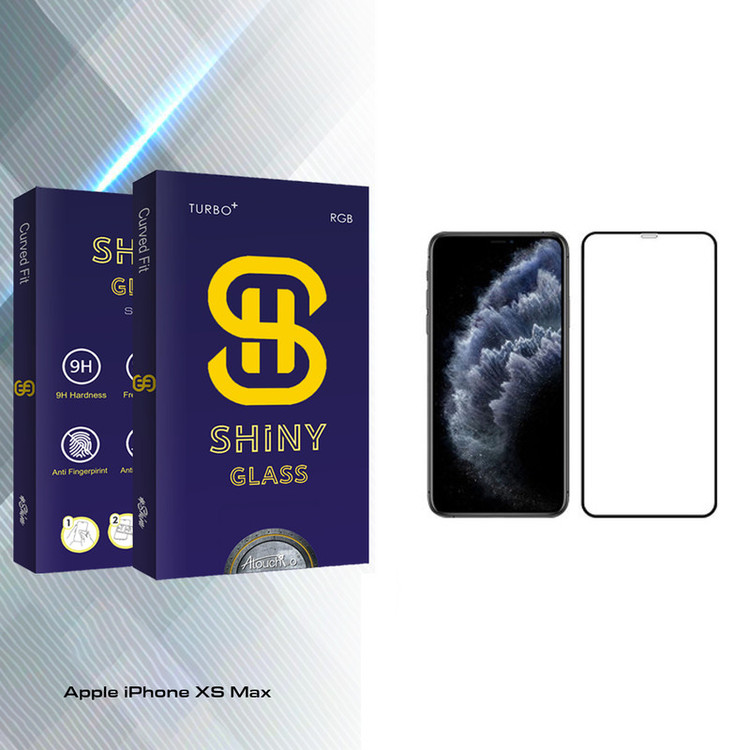 محافظ صفحه نمایش مات آتوچبو مدل Shiny Glass مناسب برای گوشی موبایل اپل iPhone XS Max