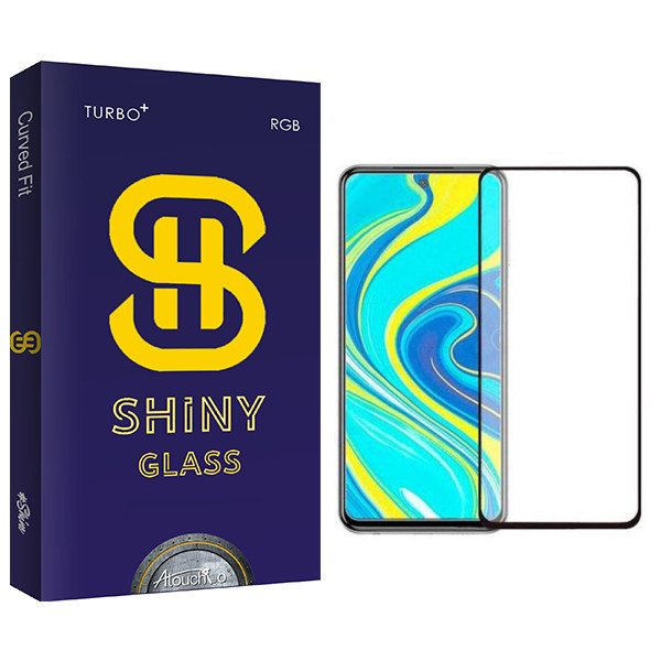 محافظ صفحه نمایش آتوچبو مدل Shiny Glass مناسب برای گوشی موبایل شیائومی Redmi Note 9S