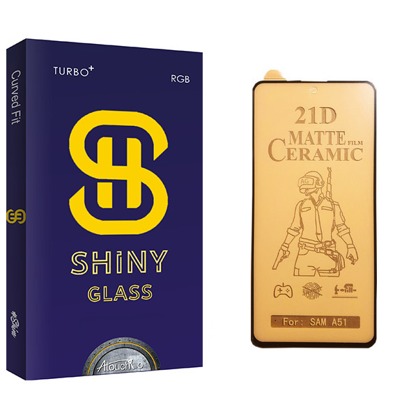 محافظ صفحه نمایش سرامیکی آتوچبو مدل Shiny Glass مناسب برای گوشی موبایل سامسونگ Galaxy A51
