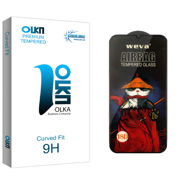 محافظ صفحه نمایش کولینگ مدل Olka Pro_Airbag مناسب برای گوشی موبایل سامسونگ Galaxy A22 5G