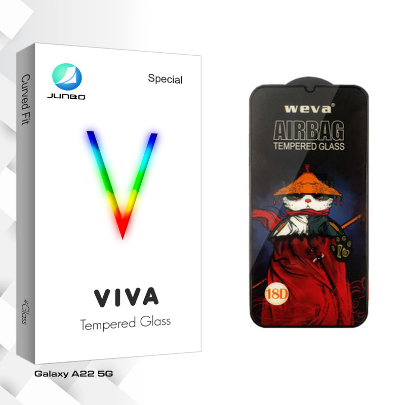 محافظ صفحه نمایش جانبو مدل Viva Glass_Airbag مناسب برای گوشی موبایل سامسونگ Galaxy A22 5G