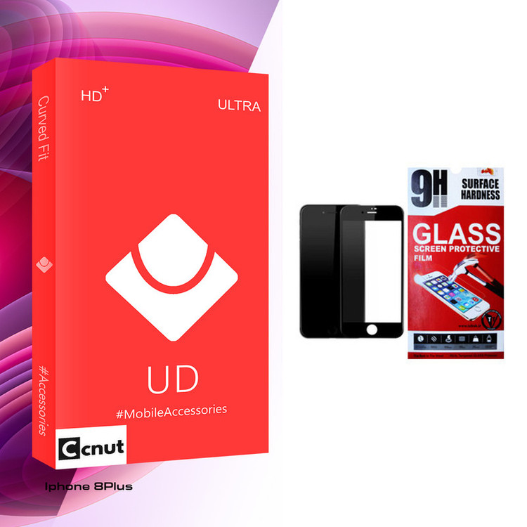 محافظ صفحه نمایش کوکونات مدل UD Glass مناسب برای گوشی موبایل اپل Iphone 8Plus