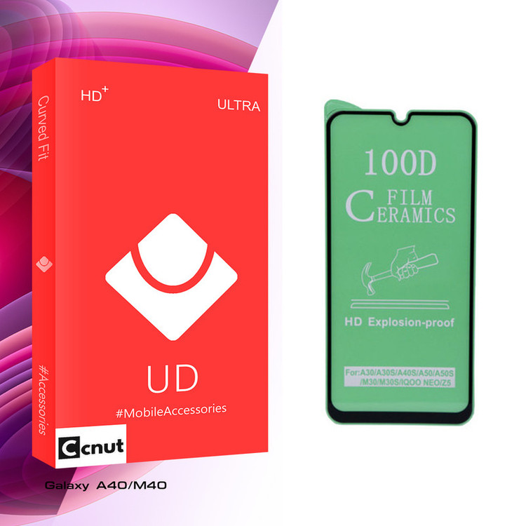 محافظ صفحه نمایش کوکونات مدل UD Glass مناسب برای گوشی موبایل سامسونگ Galaxy A40/M40