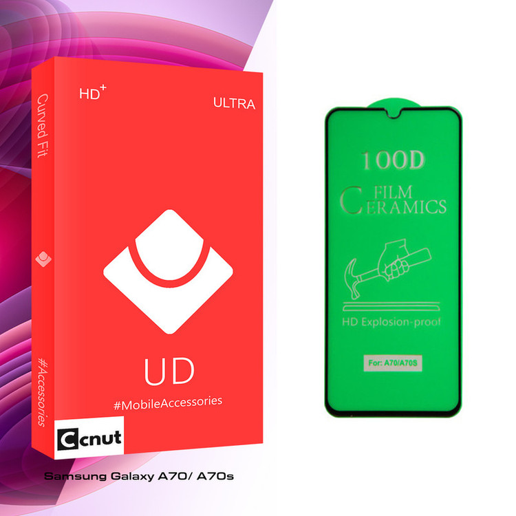 محافظ صفحه نمایش کوکونات مدل UD مناسب برای گوشی موبایل سامسونگ Galaxy A70/ A70s