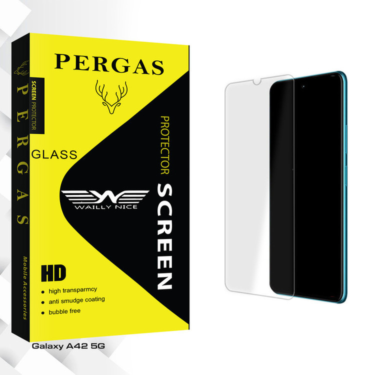 محافظ صفحه نمایش شیشه ای وایلی نایس مدل Pergas GlassMIX مناسب برای گوشی موبایل سامسونگ Galaxy A42 5G