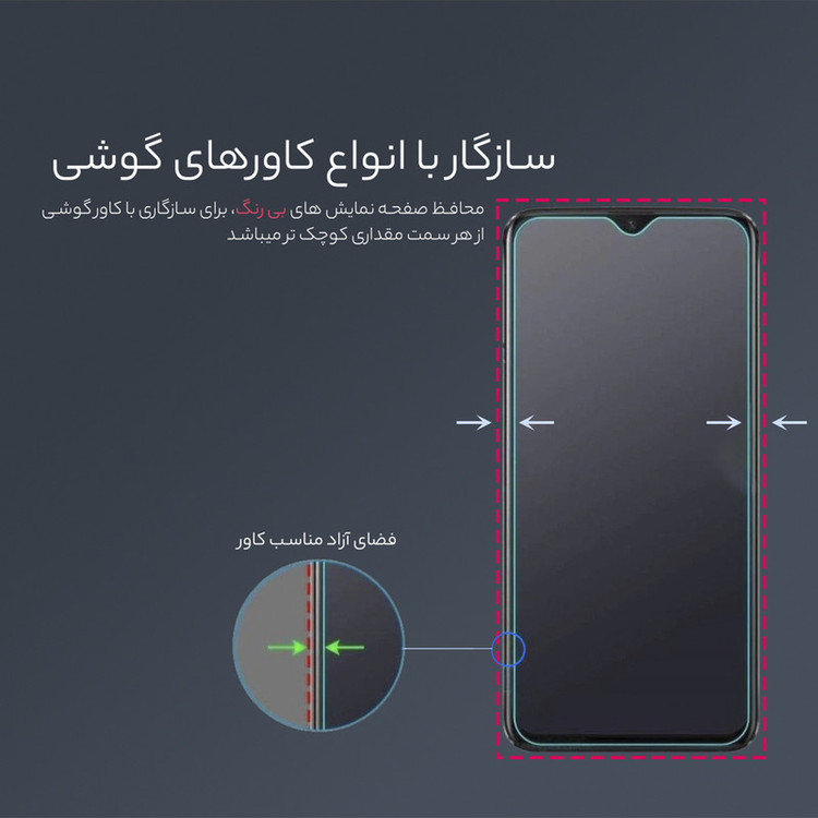 محافظ صفحه نمایش راندیکا مدل RK مناسب برای گوشی موبایل سامسونگ Galaxy A52 4G