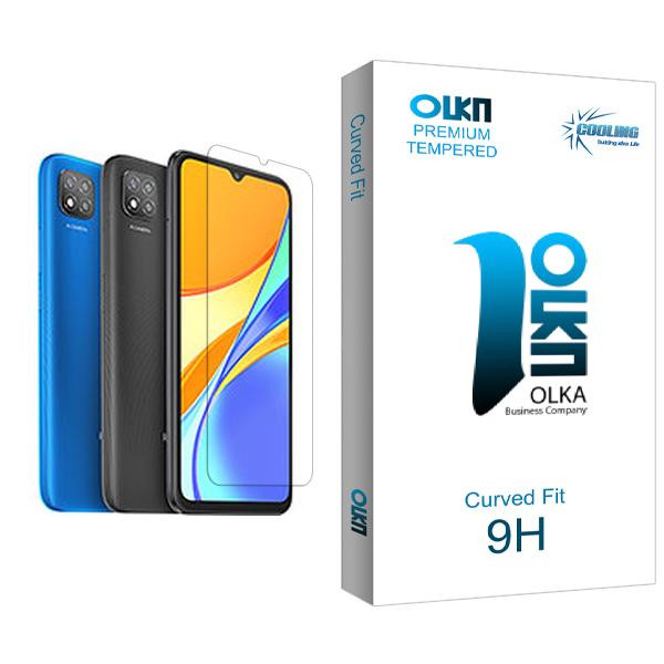 محافظ صفحه نمایش کولینگ مدل Olka Glass MIX001 مناسب برای گوشی موبایل شیائومی Redmi 9C NFC