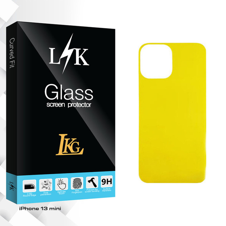 محافظ پشت گوشی ال کا جی مدل LK Glass FLL مناسب برای گوشی موبایل اپل iPhone 13 mini