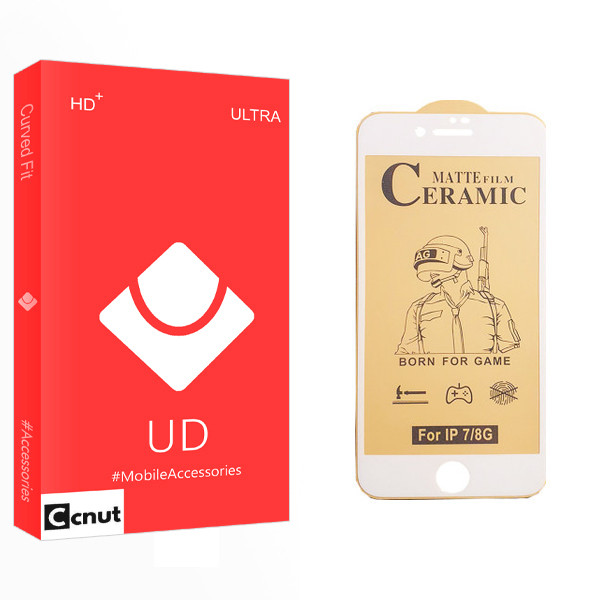 محافظ صفحه نمایش سرامیکی کوکونات مدل UD Glass مناسب برای گوشی موبایل اپل iPhone 8