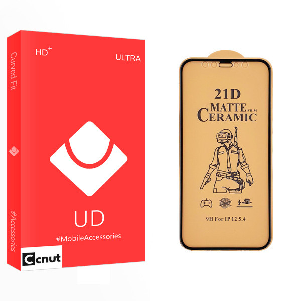 محافظ صفحه نمایش سرامیکی کوکونات مدل UD Glass مناسب برای گوشی موبایل اپل iPhone 12 mini