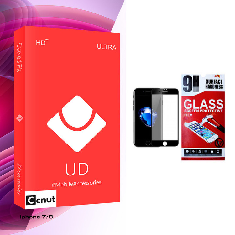 محافظ صفحه نمایش مات کوکونات مدل UD Glass مناسب برای گوشی موبایل اپل iPhone 7/8
