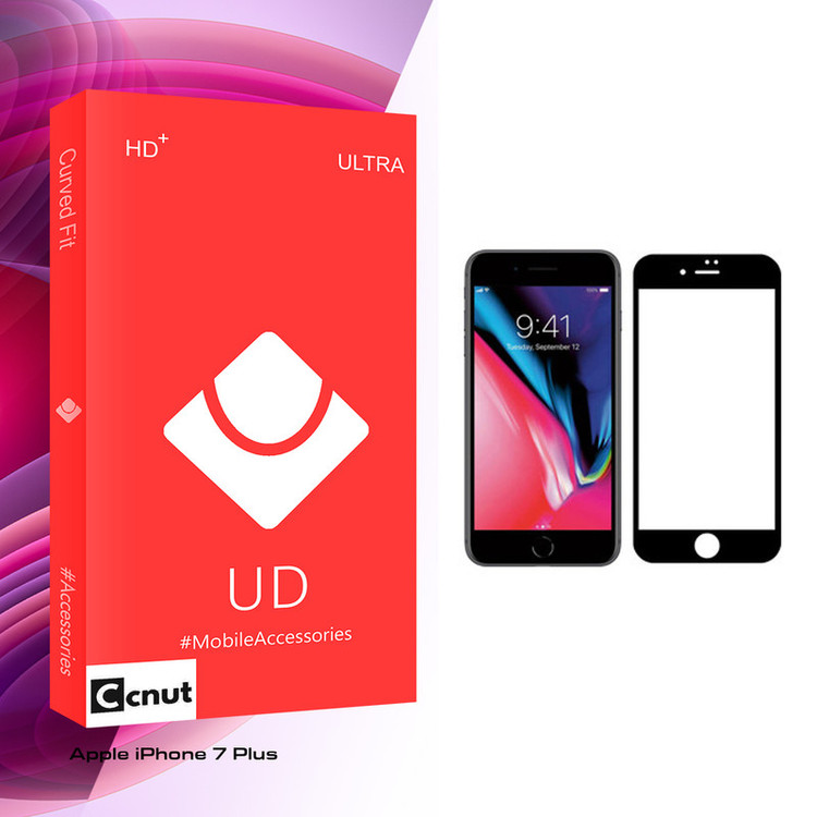 محافظ صفحه نمایش کوکونات مدل UD Glass مناسب برای گوشی موبایل اپل iPhone 7 Plus