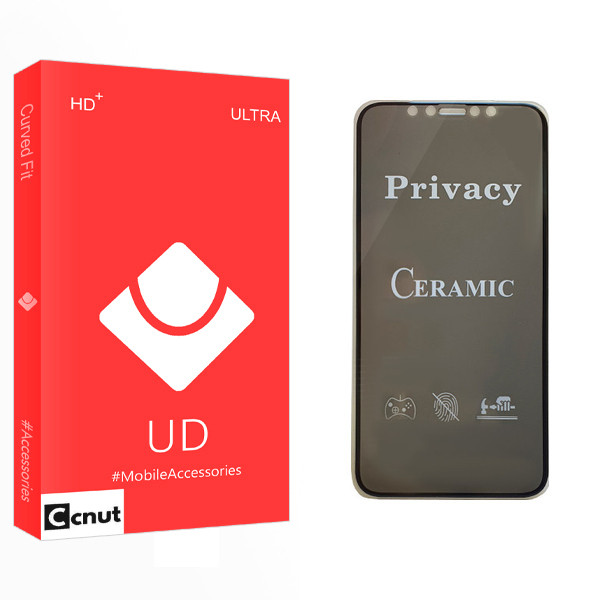 محافظ صفحه نمایش سرامیکی کوکونات مدل UD Glass مناسب برای گوشی موبایل اپل iPhone X