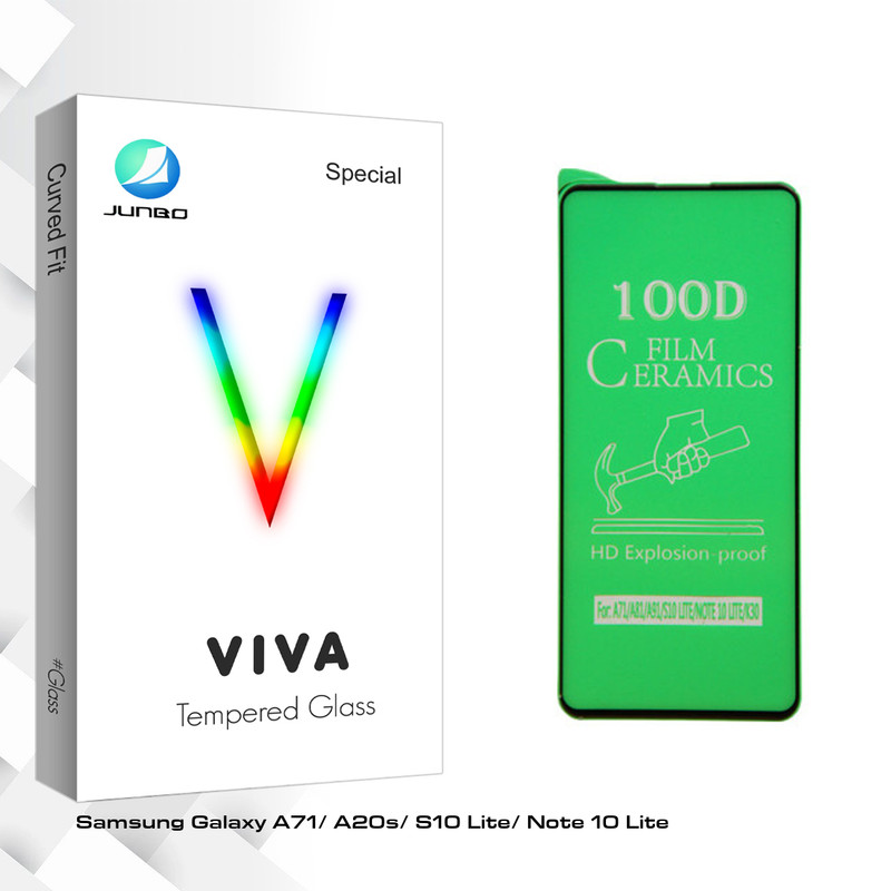 محافظ صفحه نمایش جانبو مدل Viva Glass مناسب برای گوشی موبایل سامسونگ Galaxy A71/ A21S