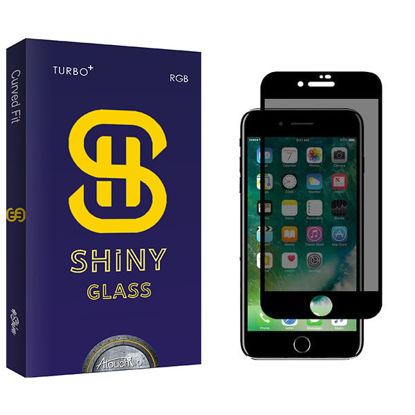 محافظ صفحه نمایش حریم شخصی آتوچبو مدل Shiny مناسب برای گوشی موبایل اپل iPhone 8 Plus