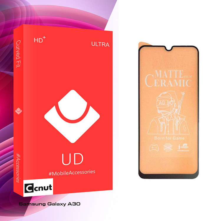 محافظ صفحه نمایش سرامیکی کوکونات مدل UD Glass مناسب برای گوشی موبایل سامسونگ Galaxy A30