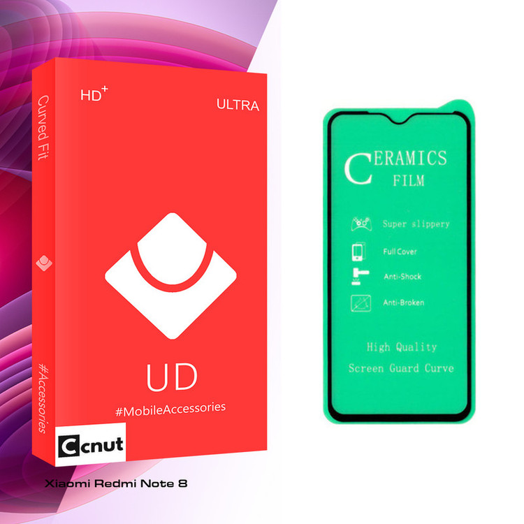 محافظ صفحه نمایش سرامیکی کوکونات مدل UD Glass مناسب برای گوشی موبایل شیائومی Redmi Note 8