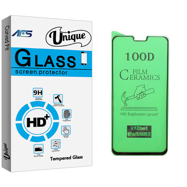 محافظ صفحه نمایش سرامیکی ای اف اس مدل Unique Glass مناسب برای گوشی موبایل هوآوی Y8s