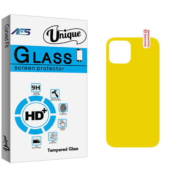 محافظ پشت گوشی ای اف اس مدل Unique Glass مناسب برای گوشی موبایل اپل iPhone 12 Pro Max