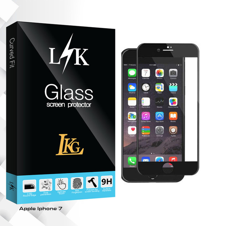 محافظ صفحه نمایش سرامیکی مات ال کا جی مدل LK Glass مناسب برای گوشی موبایل اپل Iphone 7