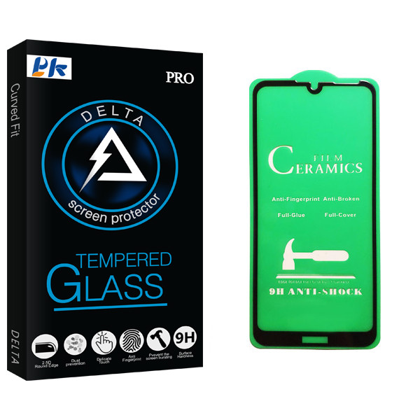 محافظ صفحه نمایش سرامیکی پی کی مدل Delta Glass مناسب برای گوشی موبایل هوآوی Y6 2019