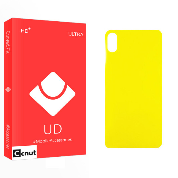 محافظ پشت گوشی کوکونات مدل UD Glass مناسب برای گوشی موبایل اپل iPhone XS Max
