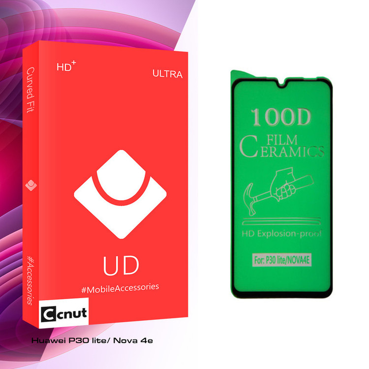 محافظ صفحه نمایش کوکونات مدل UD Glass مناسب برای گوشی موبایل هوآوی P30 lite/ Nova 4e
