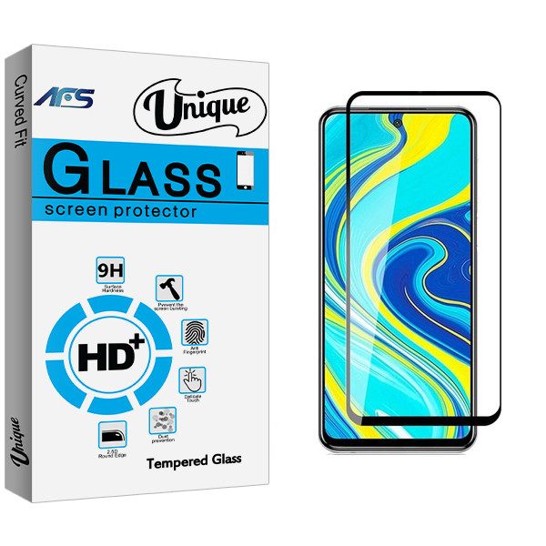 محافظ صفحه نمایش سرامیکی ای اف اس مدل Unique Glass مناسب برای گوشی موبایل شیائومی REDMI NOTE9S/REDMI NOTE9 PRO