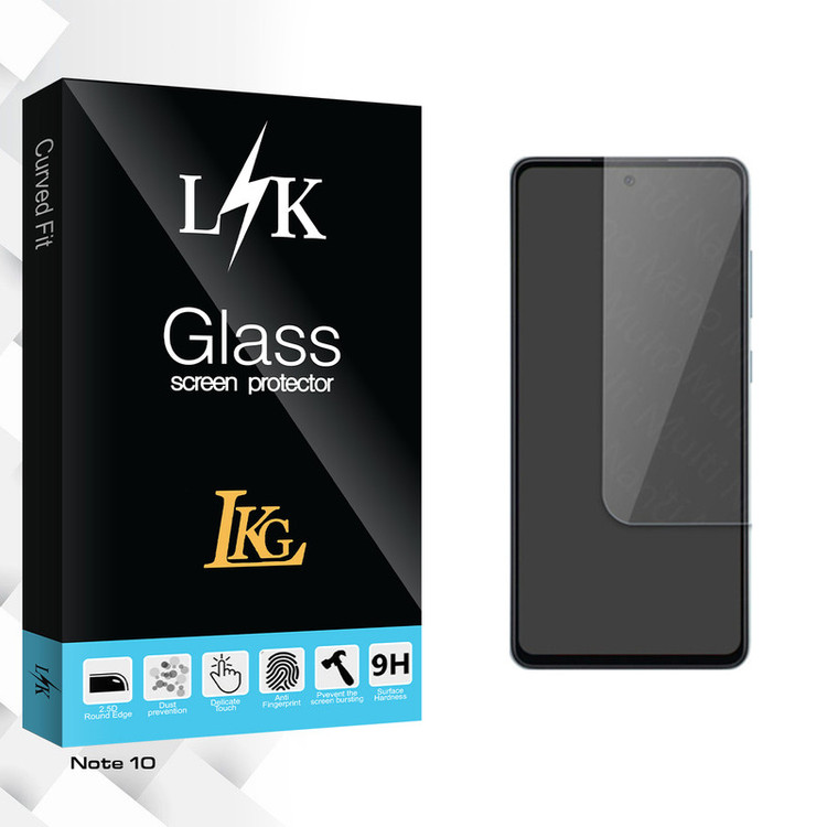 محافظ صفحه نمایش شیشه ای ال کا جی مدل LK Glass مناسب برای گوشی موبایل شیائومی Note 10
