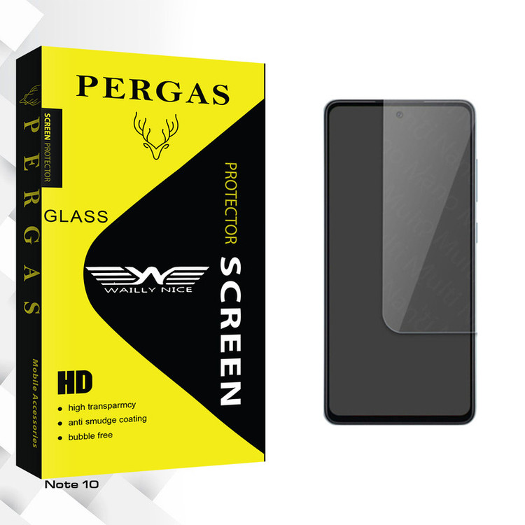 محافظ صفحه نمایش وایلی نایس مدل Pergas Glass مناسب برای گوشی موبایل شیائومی Note 10