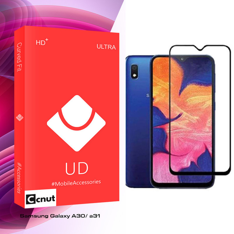 محافظ صفحه نمایش کوکونات مدل UD Glass مناسب برای گوشی موبایل سامسونگ Galaxy A30/ a31