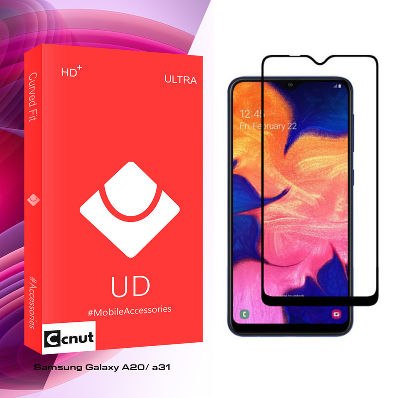 محافظ صفحه نمایش کوکونات مدل UD Glass مناسب برای گوشی موبایل سامسونگ Galaxy A20/ a31