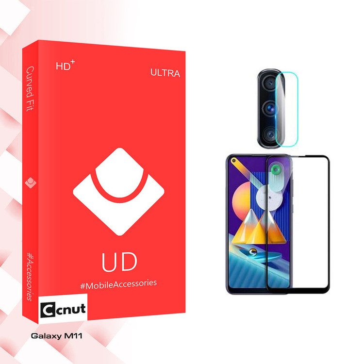 محافظ صفحه نمایش سرامیکی کوکونات مدل UD Ultra مناسب برای گوشی موبایل سامسونگ Galaxy M11 محافظ لنز گوشی