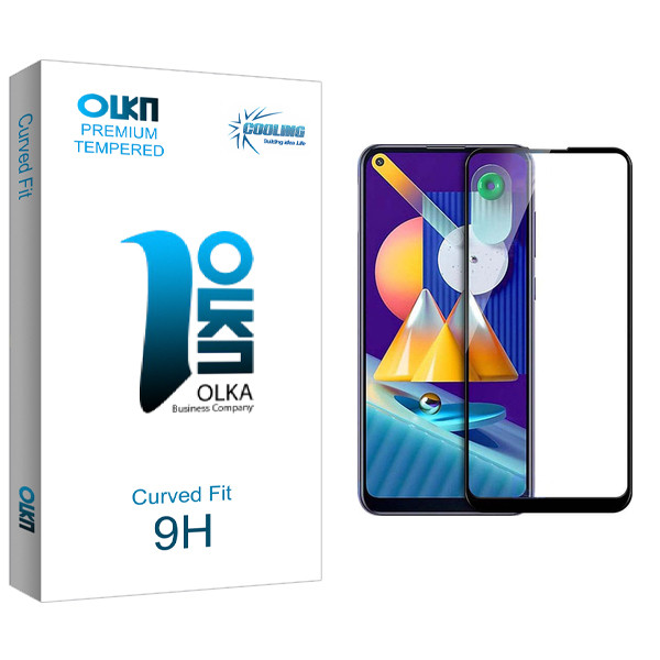 محافظ صفحه نمایش شیشه ای کولینگ مدل Olka Pro مناسب برای گوشی موبایل سامسونگ Galaxy M11