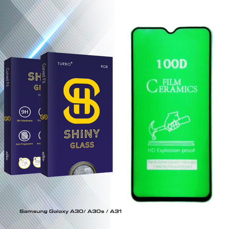 محافظ صفحه نمایش سرامیکی آتوچبو مدل Shiny Glass مناسب برای گوشی موبایل سامسونگ Galaxy A30/ A30s / A31