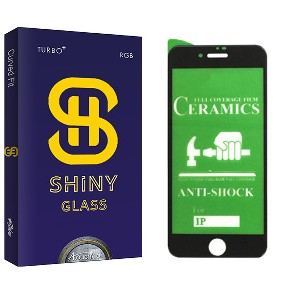 محافظ صفحه نمایش سرامیکی آتوچبو مدل Shiny Glass مناسب برای گوشی موبایل اپل Iphone 7