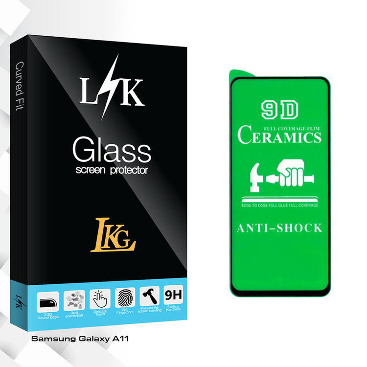 محافظ صفحه نمایش سرامیکی ال کا جی مدل LK Glass مناسب برای گوشی موبایل سامسونگ Galaxy A11
