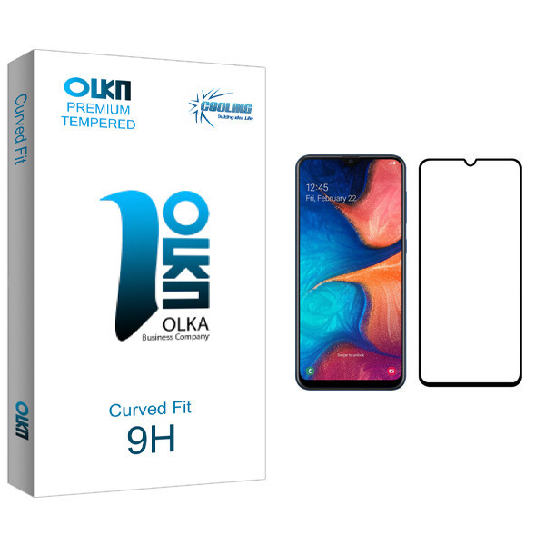 محافظ صفحه نمایش کولینگ مدل Olka glass مناسب برای گوشی موبایل سامسونگ Galaxy A20