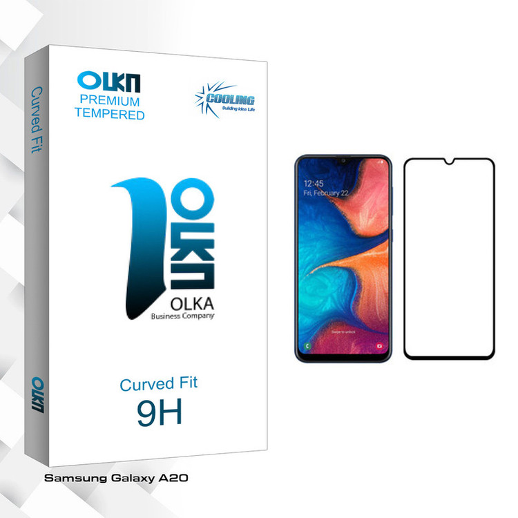محافظ صفحه نمایش کولینگ مدل Olka glass مناسب برای گوشی موبایل سامسونگ Galaxy A20