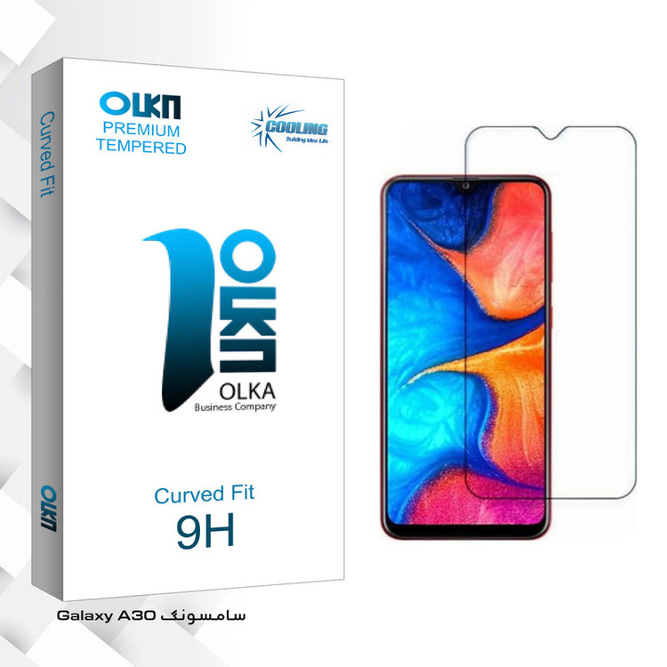 محافظ صفحه نمایش کولینگ مدل Olka glass مناسب برای گوشی موبایل سامسونگ Galaxy A30